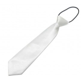 Dětská kravata bílá
