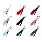 Saténová kravata zelená zip