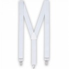 Kšandy (šle) bílé pružné