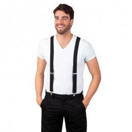 Kšandy (šle) černé pružné