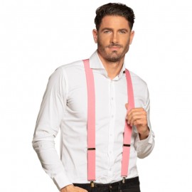 Kšandy (šle) růžové pružné