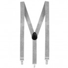 Kšandy (šle) stříbrné pružné