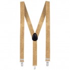 Kšandy (šle) zlaté pružné