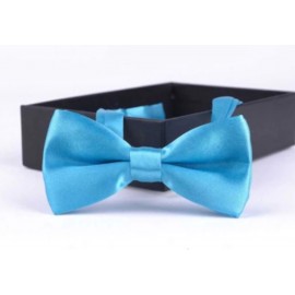 Dětský motýlek pastelový modrý