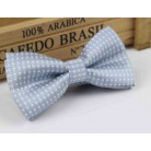 Dětský motýlek šedý s tečkami