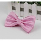 Dětský motýlek světle růžový se vzorkem