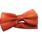 Saténový party motýlek oranžový