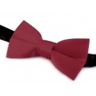 Dětský saténový motýlek bordó