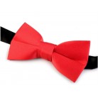 Dětský saténový motýlek červený