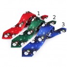 Saténová vánoční kravata