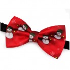 Saténový vánoční motýlek