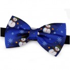 Saténový vánoční motýlek