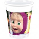 Plastový kelímek Máša a Medvěd