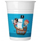 Plastový kelímek pirát