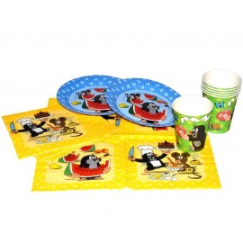 Párty set Krtek a kamaradi 18 ks v balení