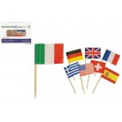 Vlajka mix napichovátka 144 ks