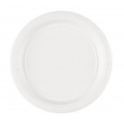 Papírové talířky bílé 18cm - 8ks