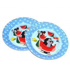 Párty tácky 18 cm Krtek a kamarádi 6 ks