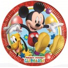 Papírové talířky Mickey Playful 20cm - 8ks