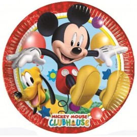Papírové talířky Mickey Playful 20cm - 8ks