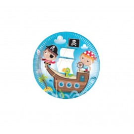 Papírové talíře pirát 2