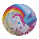 Párty tácky Jednorožec 6ks