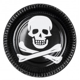 Papírový talířek Pirát