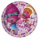 Papírový talířek Trollové