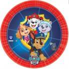 Papírové talířky Tlapková patrola
