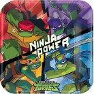 Papírové party talíře Želvy Ninja 23 cm