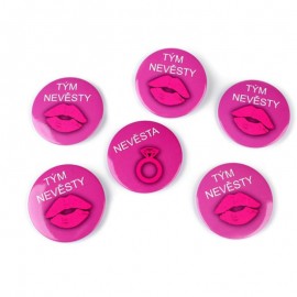 Sada placek - rozlučka se svobodou růžová