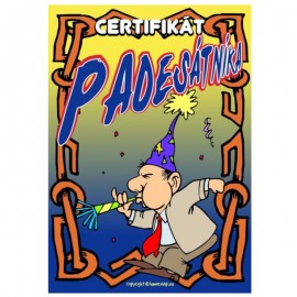 Certifikát padesátníka frkačka
