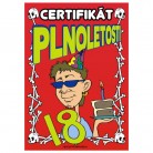 Certifikát plnoletosti (kluk)