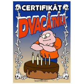 Certifikát dvacátníka