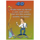 Certifikát - 40 - pro muže