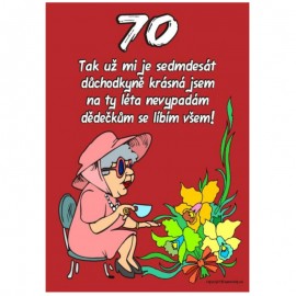 Certifikát - 70 - pro ženy